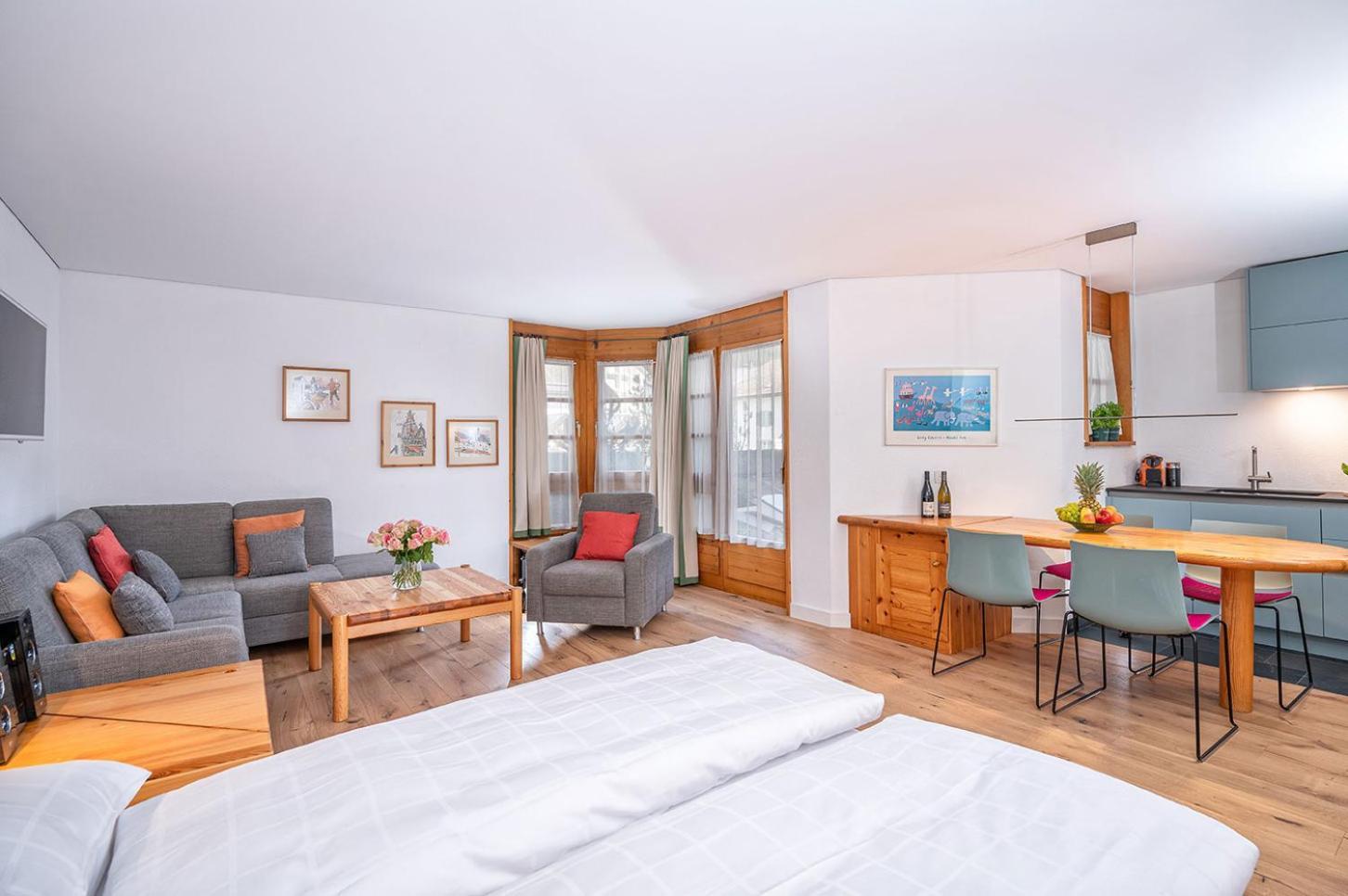 Schweizerhof Ferienwohnungen Lenzerheide 1 Zimmer foto